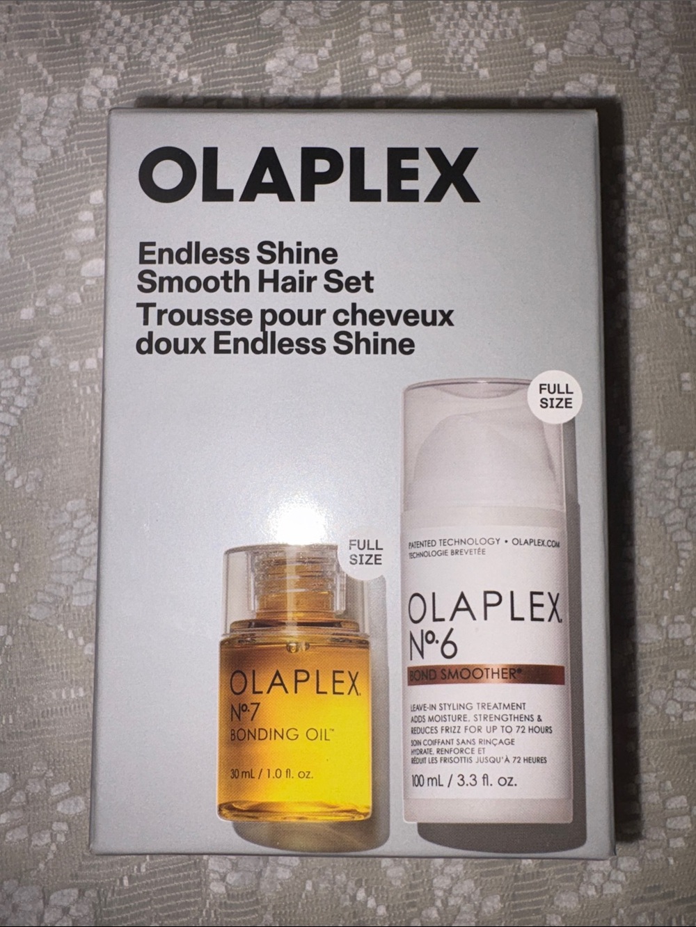 OLAPLEX Endless Shine Set No.6 Bond Smoother 3.3oz + No.7 Oil 1.0oz